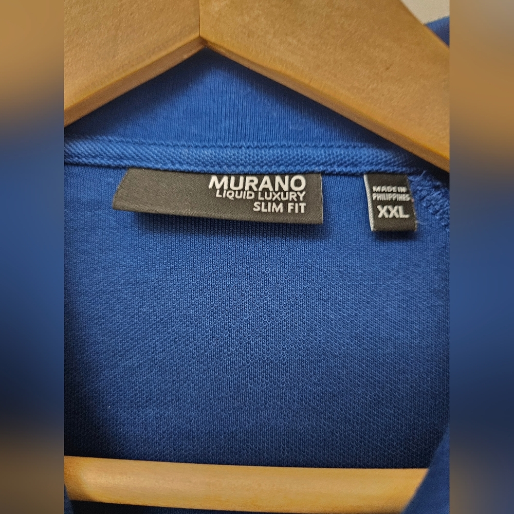 Murano Blue Slim Fit Shirt XXL